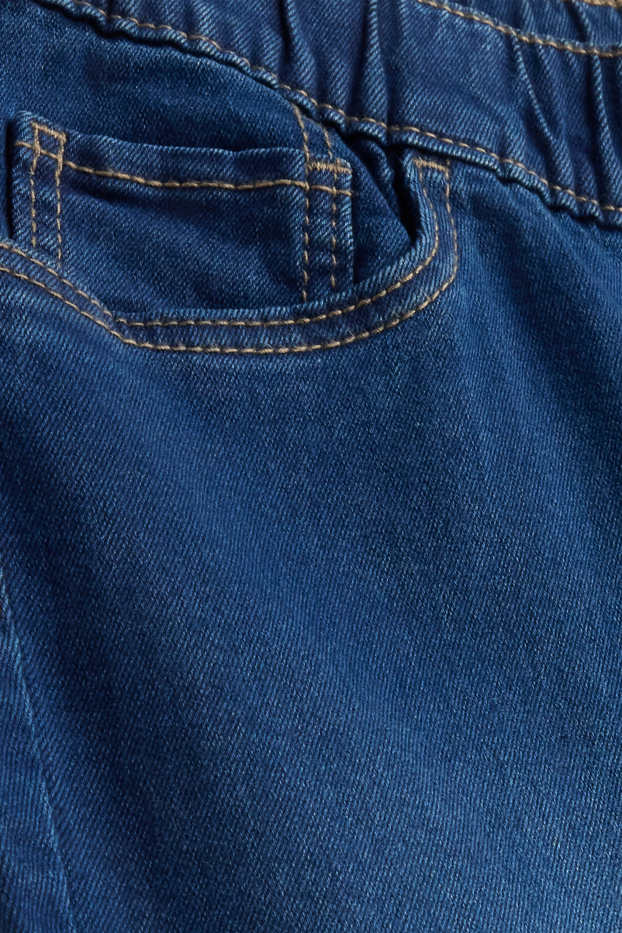Dames - Jegging jeans - mid waist - jeansblauw