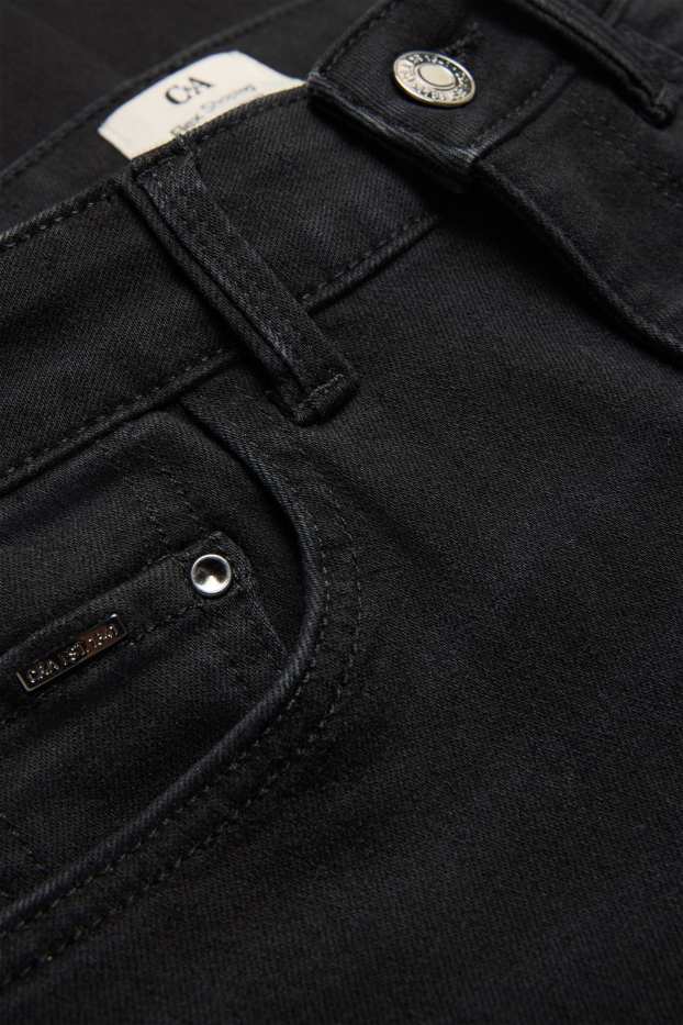 Femmes - Bootcut Jeans - mid waist - jean galbant - LYCRA® - noir