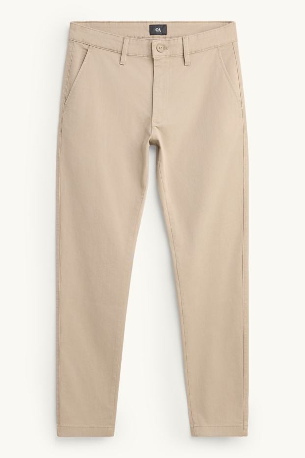 Herren - Chino - Slim Fit - beige