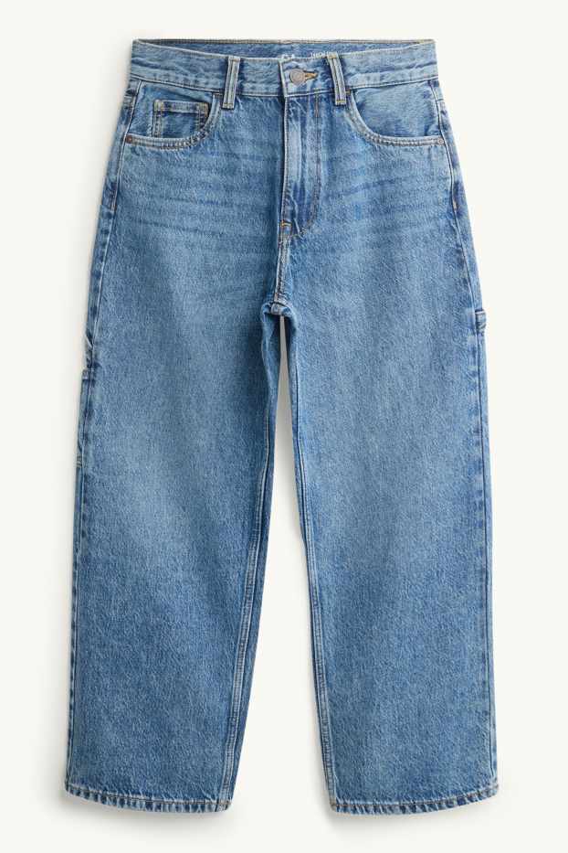 Děti - chlapci - Baggy jeans - džíny - modré