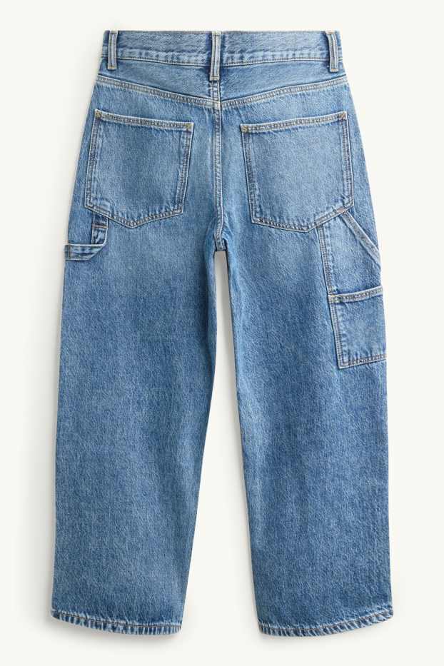 Děti - chlapci - Baggy jeans - džíny - modré