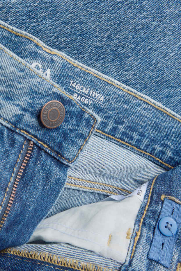 Děti - chlapci - Baggy jeans - džíny - modré
