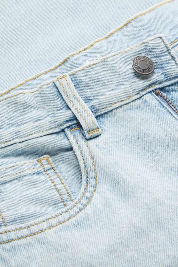 Kinder Buben - Loose Fit Jeans - helljeansblau