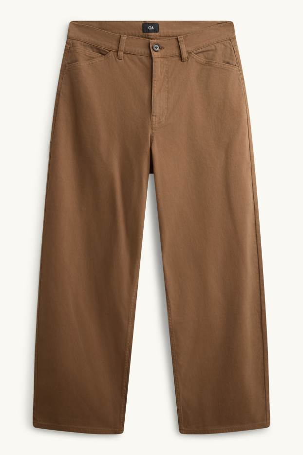 Herren - Relaxed Jeans - braun
