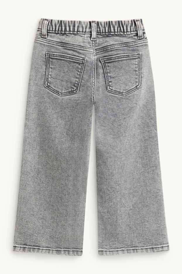 Kinderen: meisjes - Minnie Mouse - regular jeans - jeanslichtgrijs