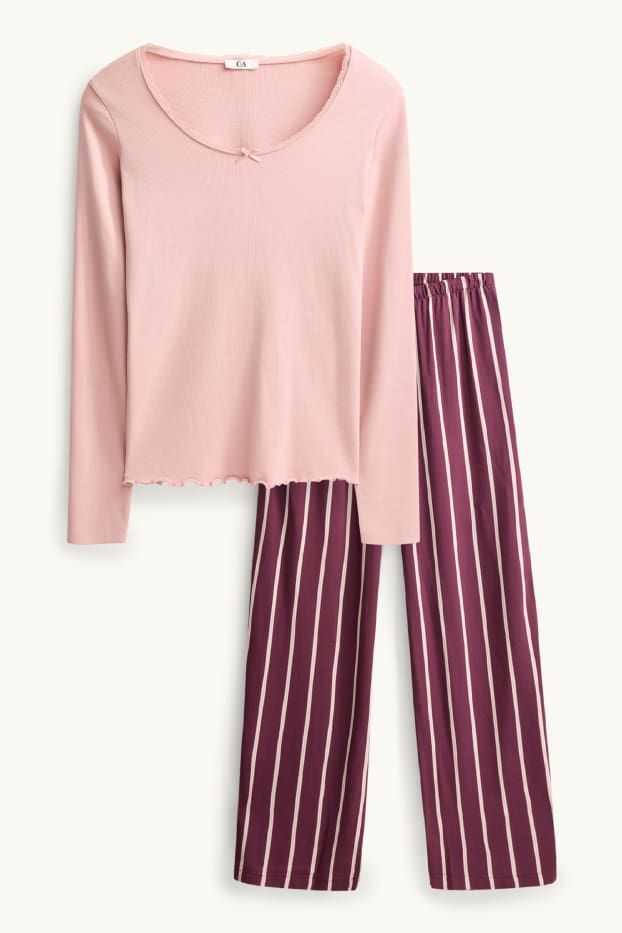 Dona - Pijama - rosa pastel