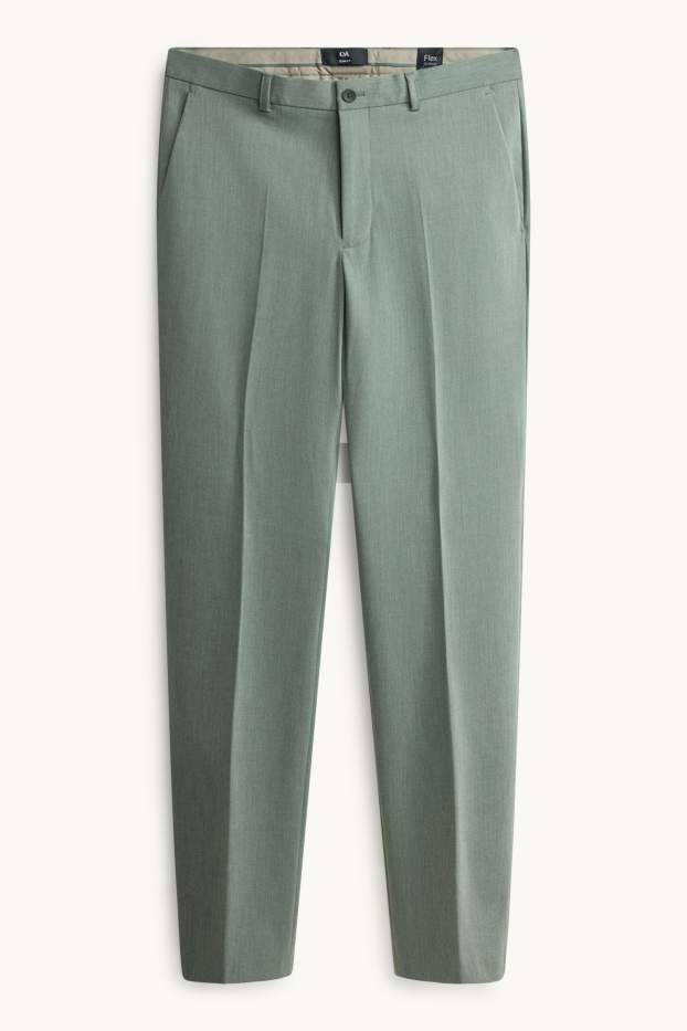 Bărbați - Pantaloni modulari - slim fit - Flex - verde deschis