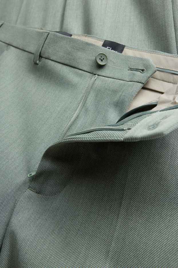 Bărbați - Pantaloni modulari - slim fit - Flex - verde deschis