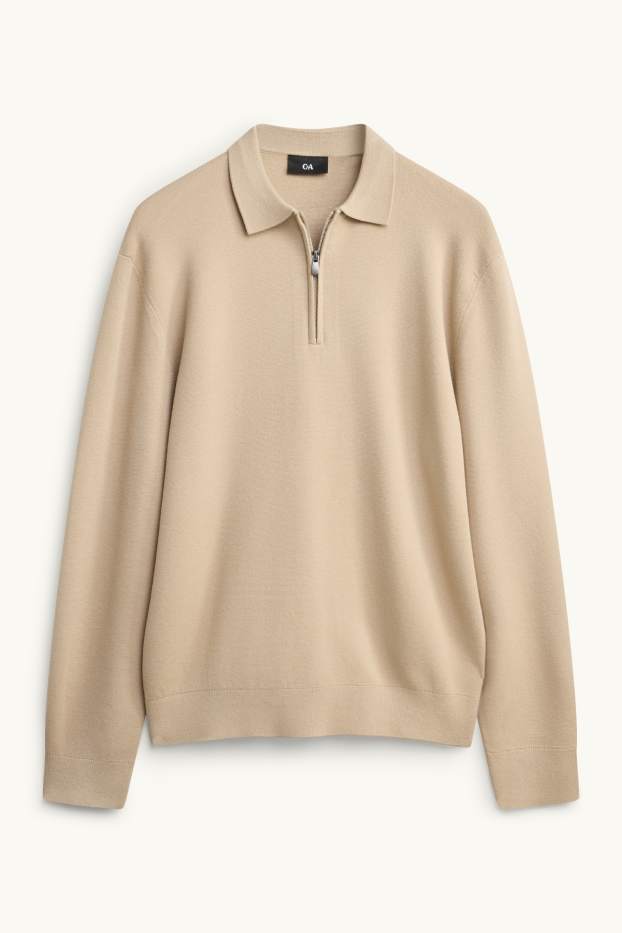 Uomo - Maglione - beige
