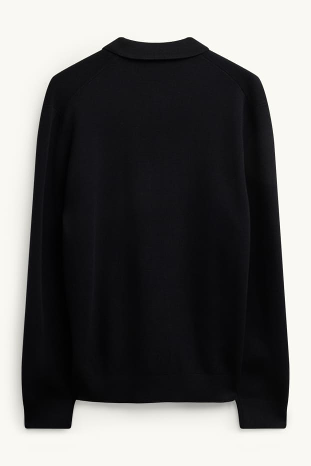 Herren - Pullover - schwarz