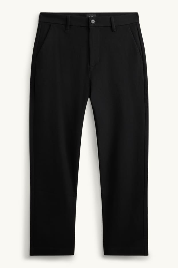 Bărbați - Chino - tapered fit - negru