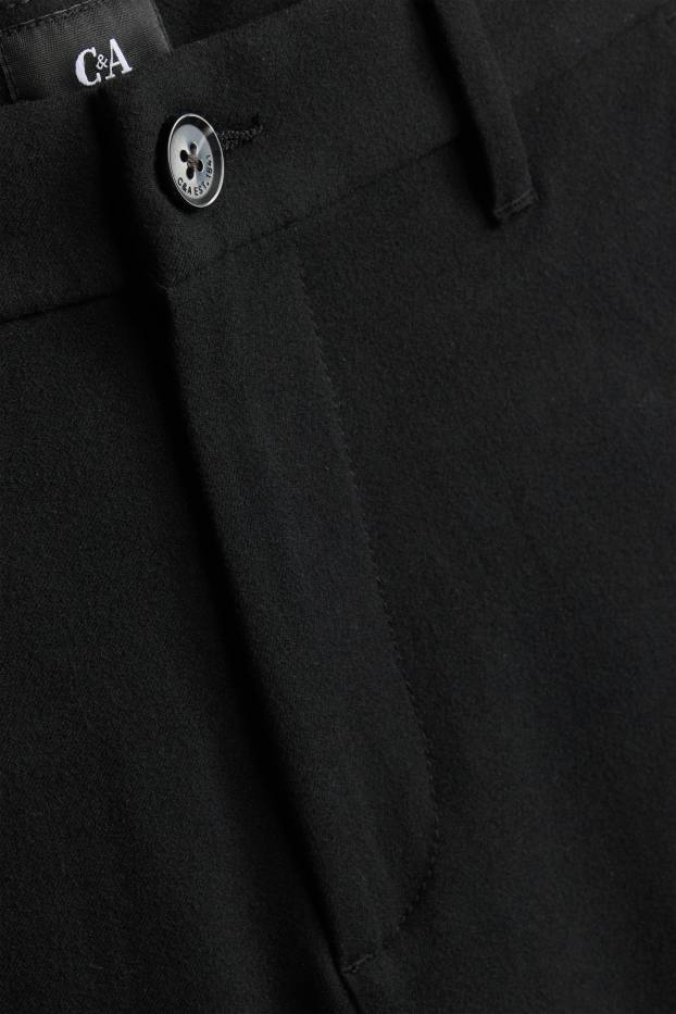 Bărbați - Chino - tapered fit - negru