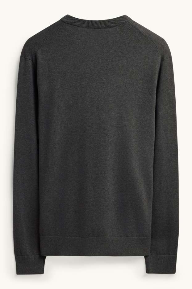 Uomo - Maglione - grigio scuro
