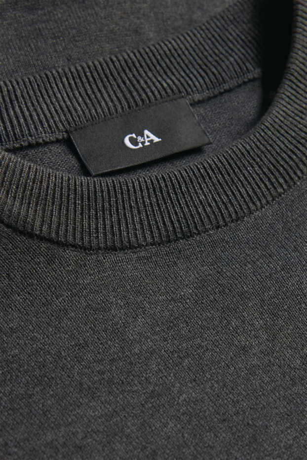 Uomo - Maglione - grigio scuro