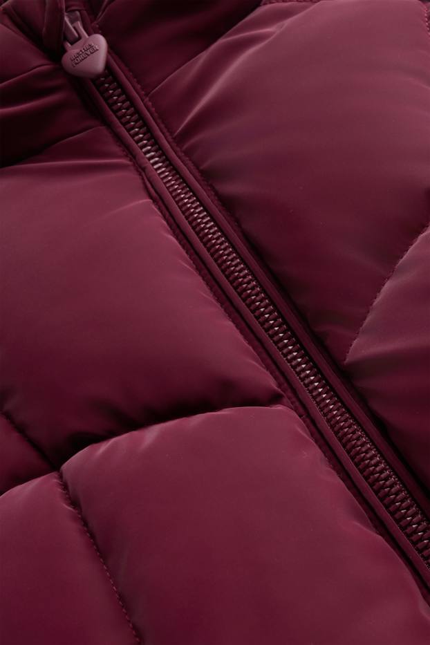 Kinder Mädchen - Steppjacke - bordeaux