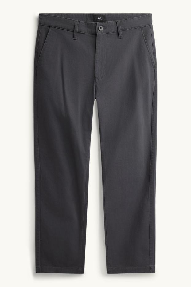Herren - Chino - Regular Fit - dunkelgrau