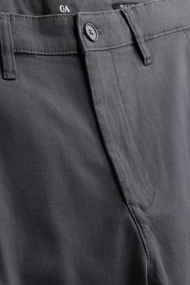 Herren - Chino - Regular Fit - dunkelgrau