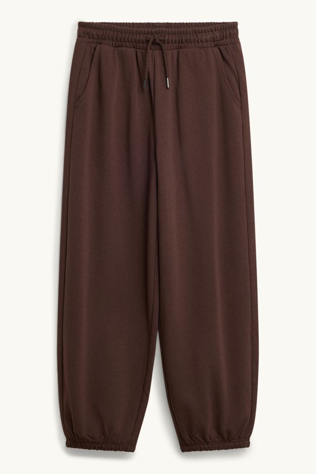 Bambine - Pantaloni sportivi - marrone