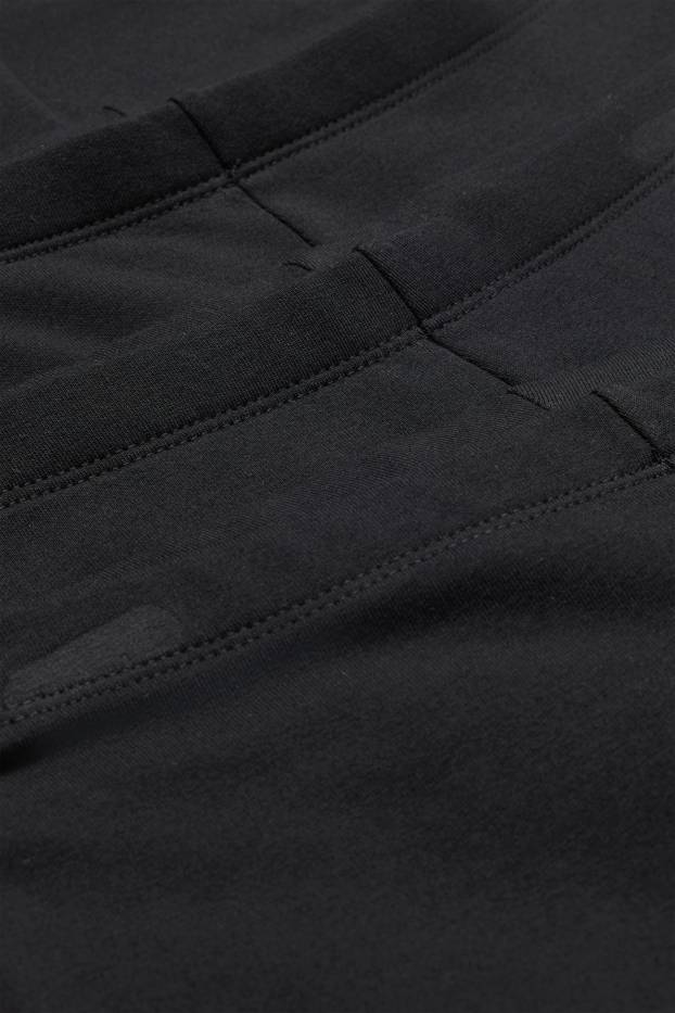 Kinder Mädchen - Multipack 3er - Flared Leggings - schwarz