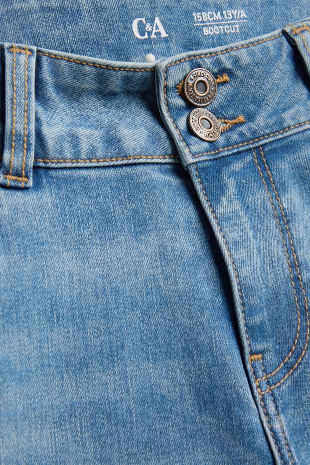 Kinder Mädchen - Bootcut Jeans - LYCRA ® - jeansblau