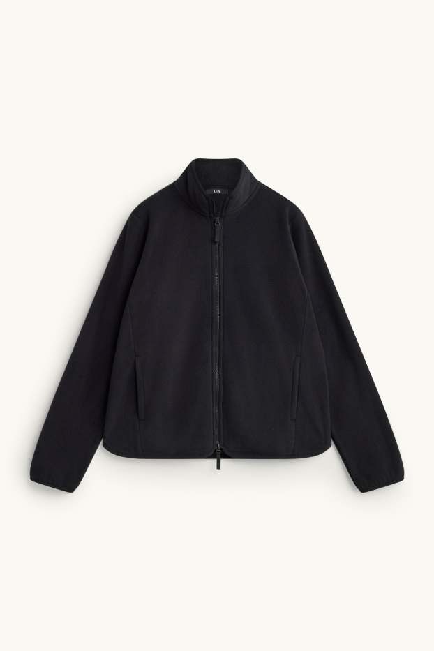 Women - Fleece jacket - black