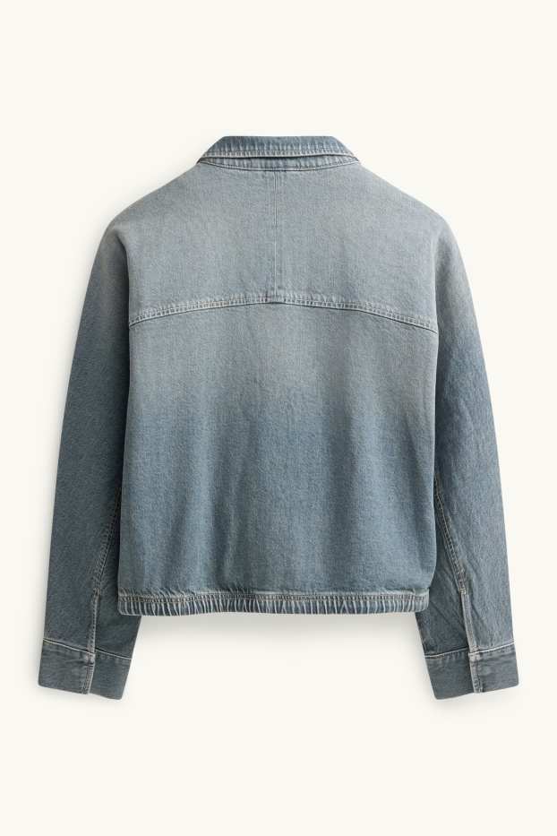Women - Denim jacket - blue denim