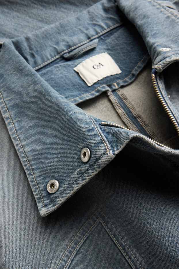 Women - Denim jacket - blue denim