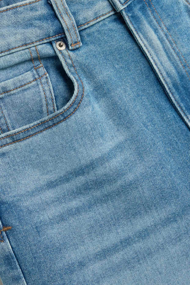 Donna - Jeans svasati - vita alta - jeans blu