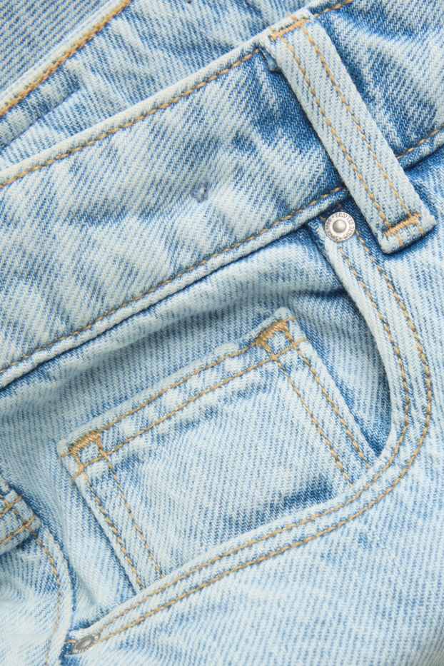 Kinder Mädchen - Wide Leg Jeans - helljeansblau