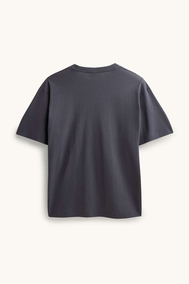 Hombre - Camiseta - relaxed fit - gris oscuro