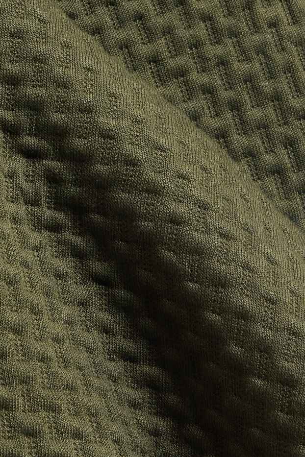Children Boys - Sweatshirt - patterned - textured - dark green
