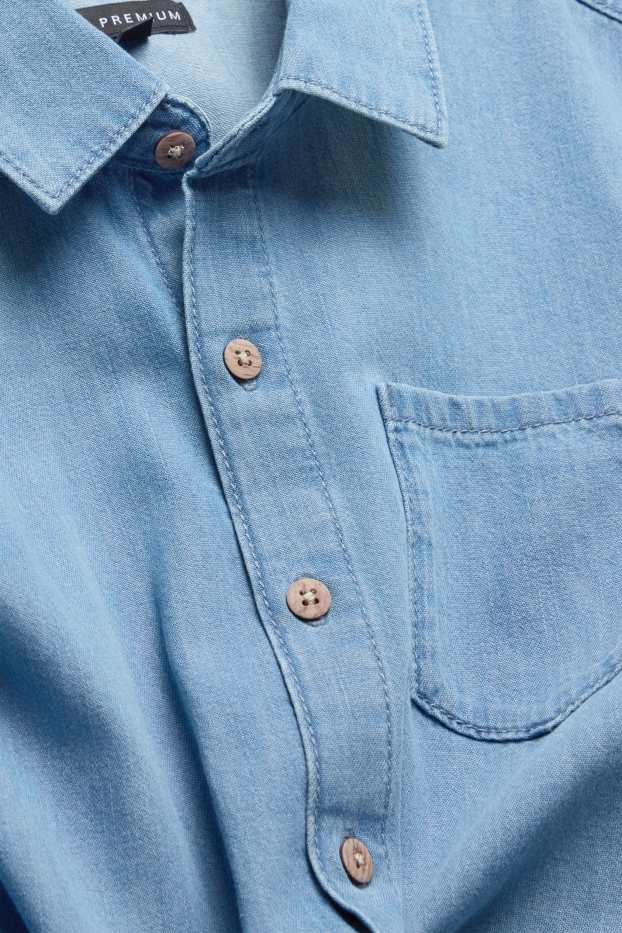 Enfants garçons - Chemise en jean - jean bleu clair