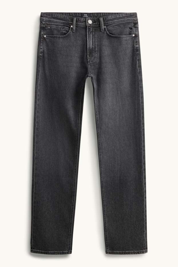 Hommes - Straight jean - jean gris foncé