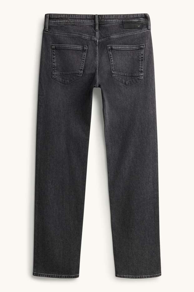 Hommes - Straight jean - jean gris foncé
