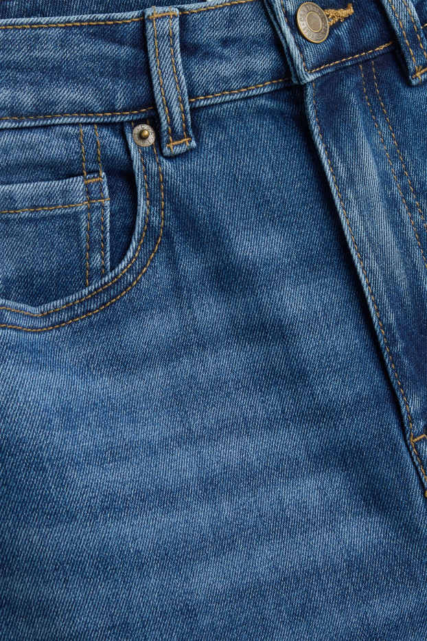 Femmes - Flared jean - high waist - jean bleu