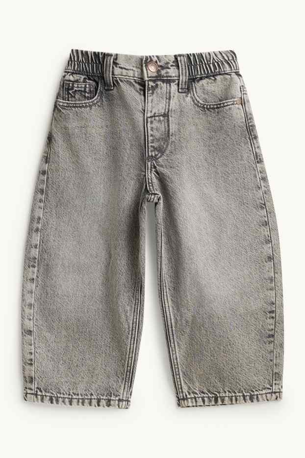 Kinderen: jongens - Barrel jeans - jeanslichtgrijs