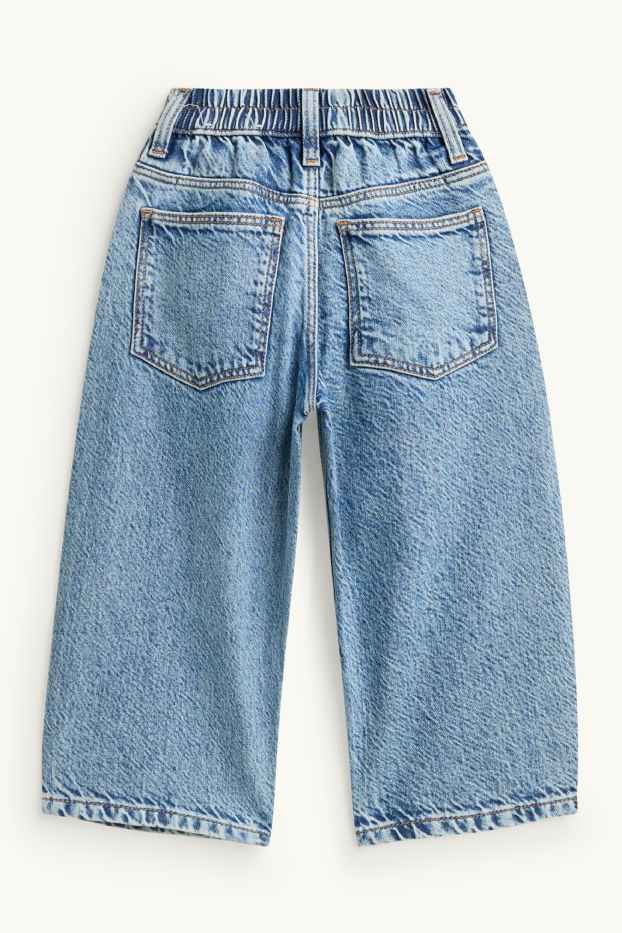 Nen - Barrel Jeans - texà blau