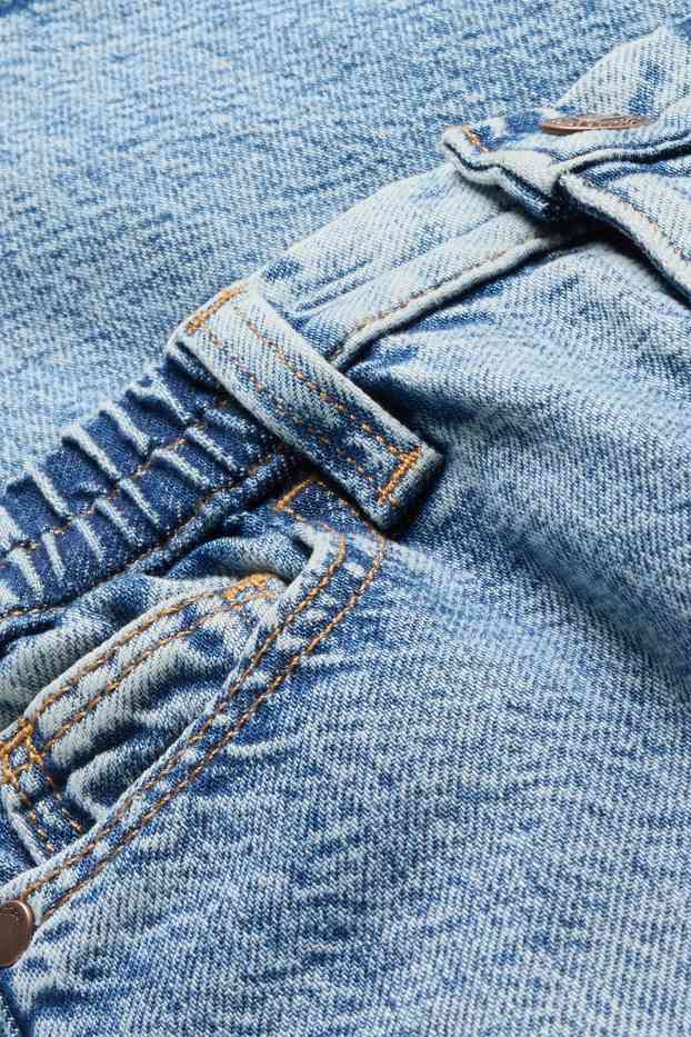 Nen - Barrel Jeans - texà blau