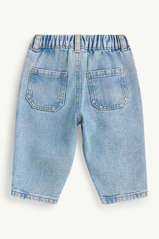 Baby Boys - Fox - baby jeans - denim-light blue
