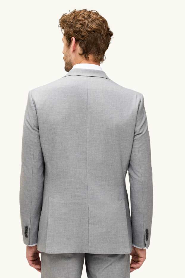 Herren - Baukasten-Sakko - Regular Fit - Flex - hellgrau