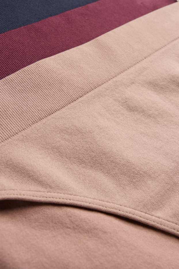 Damen - Multipack 3er - Slip - seamless - beige