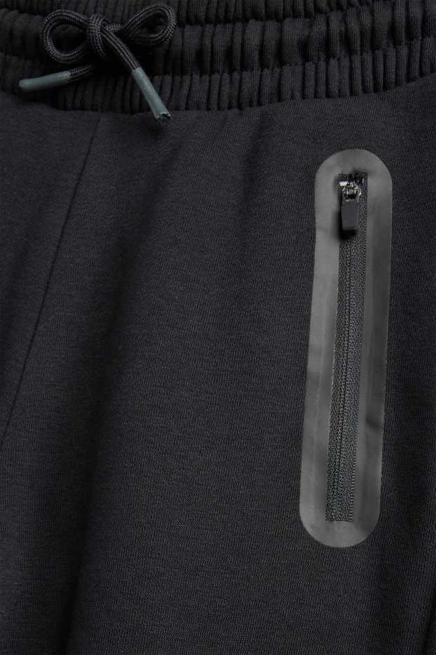 Enfants garçons - Pantalon de jogging cargo - noir