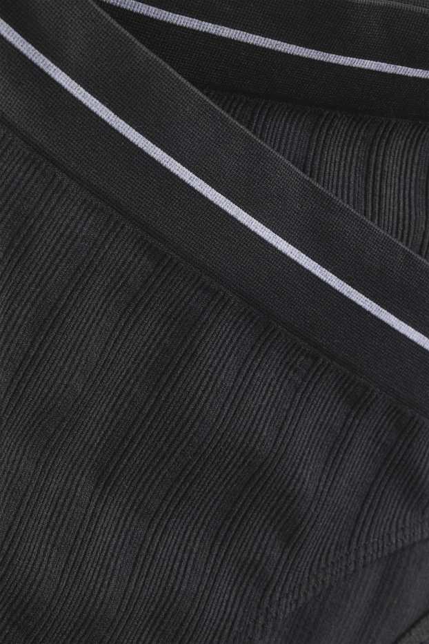 Femmes - Lot de 2 - culottes - seamless - noir