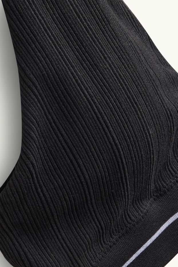 Femmes - Brassière - ampliforme - noir / blanc