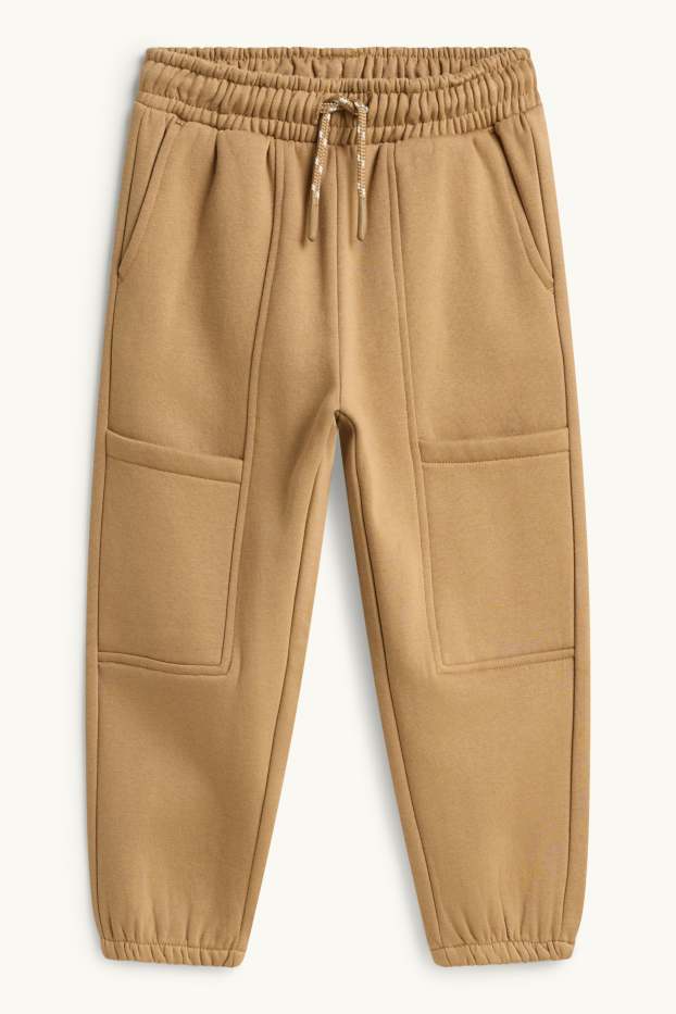 Kinderen: jongens - Joggingbroek - bruin