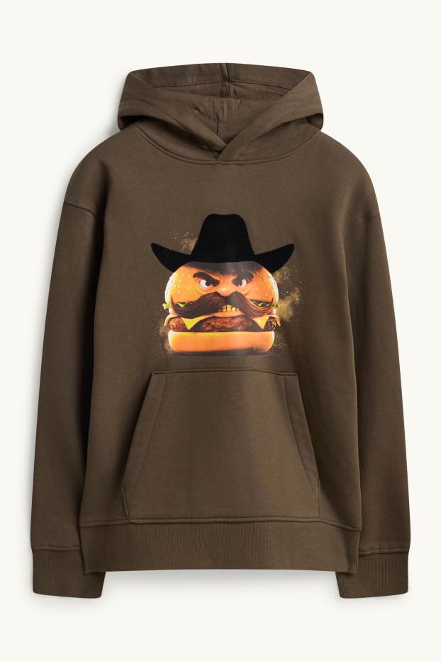Copii - Băieți - Burger - hanorac - maro