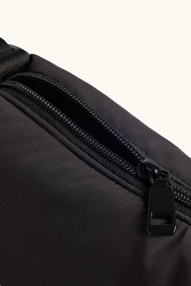 Femmes - Sac à bandoulière matelassé - noir