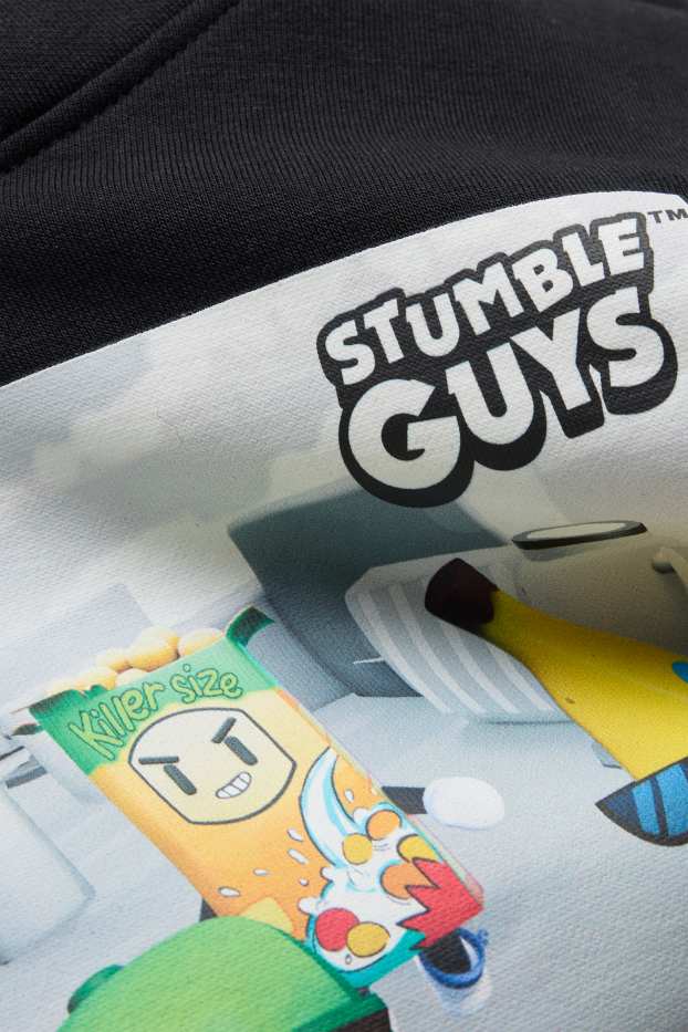 Kinder Jungen - Stumble Guys - Hoodie - schwarz