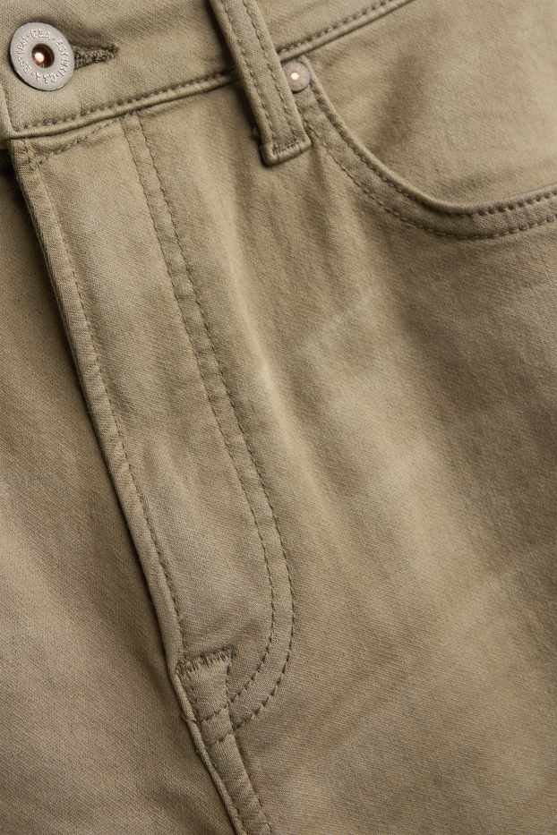 Hommes - Straight jean - Flex jog denim - LYCRA® - kaki