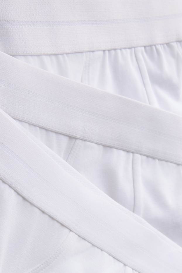 Hommes - Lot de 3 - culottes - blanc